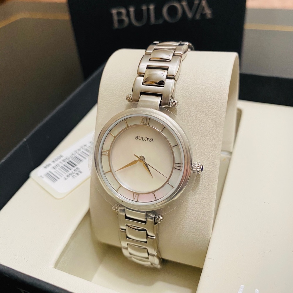 Bulova Classic Ladies Watch Mother of Pearl dial
